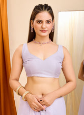 Peaceful White Colour Saree